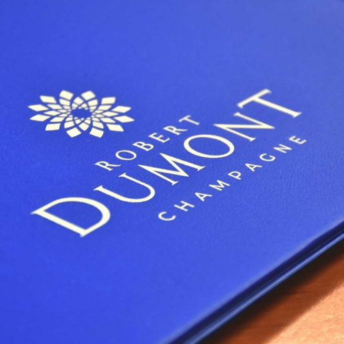Porte document personnalisé Robert Dumont Champagne