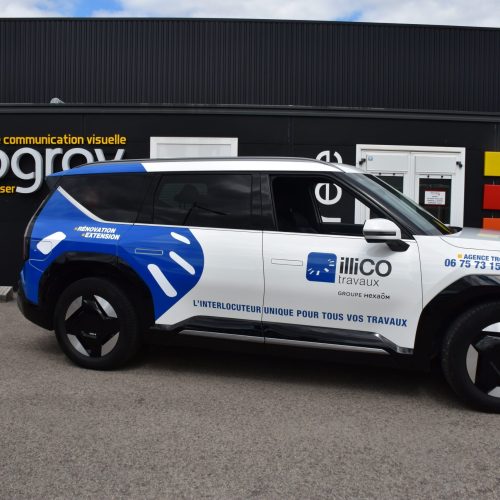 VOITURE ELECTRIQUE DEMI COVERING ILLICO TRAVAUX