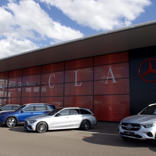 CLA mercedes TROYES Vitrophanie